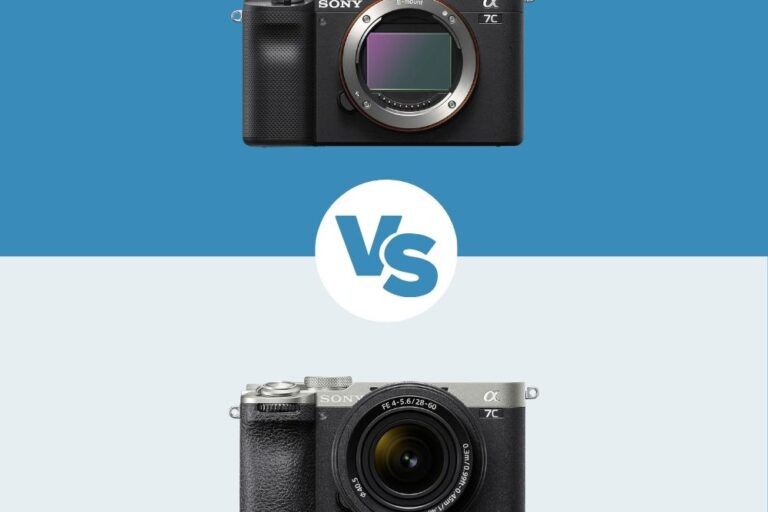 Sony A7c vs Sony A7cii Sony A7c vs Sony A7cii le comparatif