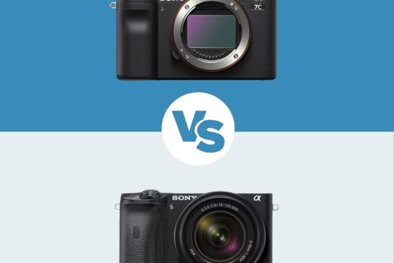 Sony A7c vs Sony a6600 Sony A7c vs Sony a6600 le comparatif