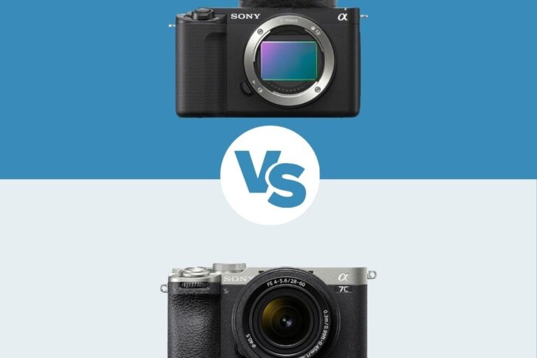 Sony ZV-E1 vs Sony A7c Sony ZV-E1 vs Sony A7c le comparatif