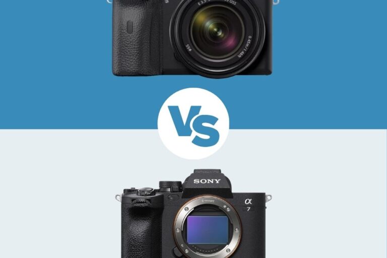 Sony a6600 vs Sony A7 IV Sony a6600 vs Sony A7 IV le comparatif