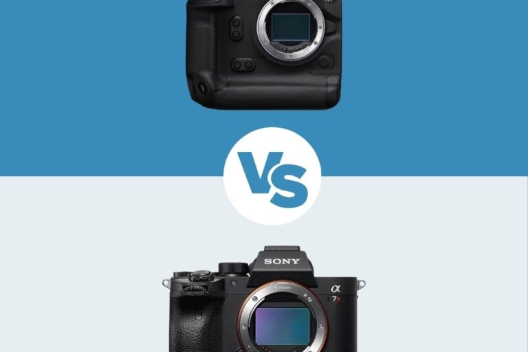 Canon R1 vs Sony A7R IV Canon R1 vs Sony A7R IV comparatif