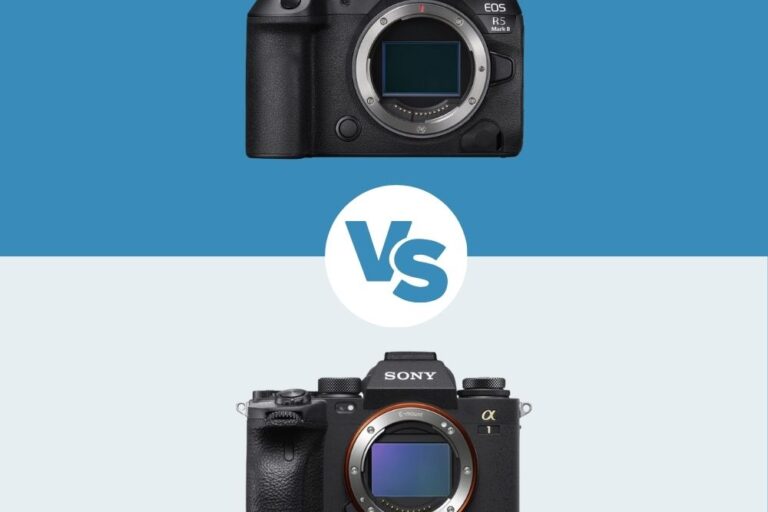 Canon R5 Mark II vs Sony A1 Canon R5 Mark II vs Sony A1 comparatif