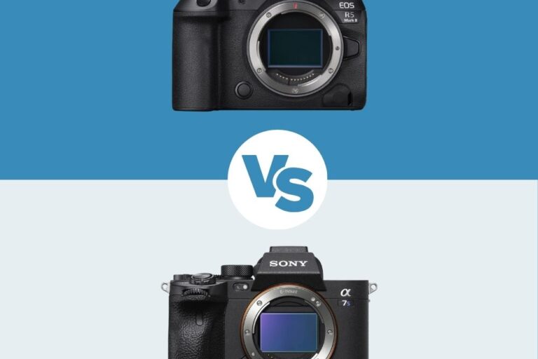 Canon R5 Mark II vs Sony A7S III Canon R5 Mark II vs Sony A7S III comparatif