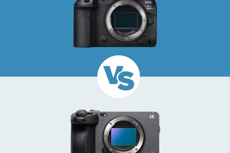 Canon R5 Mark II vs Sony FX3 Canon R5 Mark II vs Sony FX3 comparatif