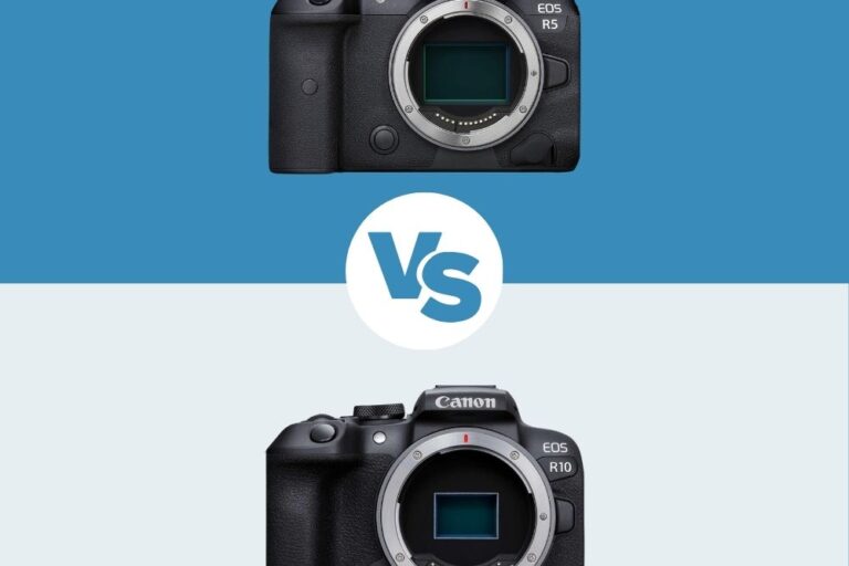 Canon R5 VS Canon R10 Canon R5 VS Canon R10 comparatif