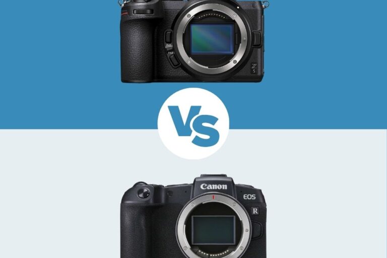 Nikon Z5 vs Canon RP Nikon Z5 vs Canon RP comparatif