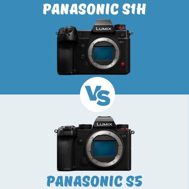 Panasonic S1H vs Panasonic S5 vergleich