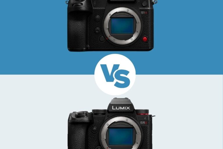 Panasonic S1H vs Panasonic S5 II Panasonic S1H vs Panasonic S5 II comparatif
