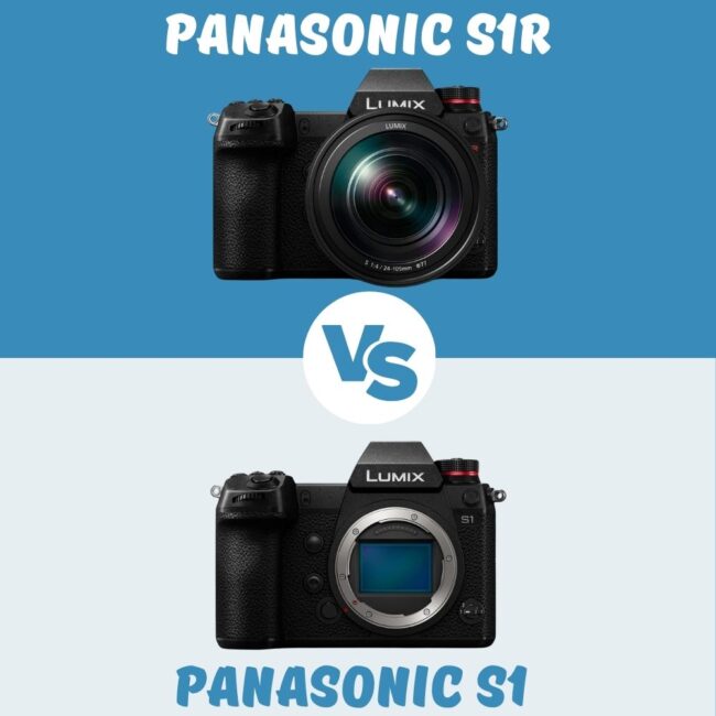 Panasonic S1R vs Panasonic S1 vergleich