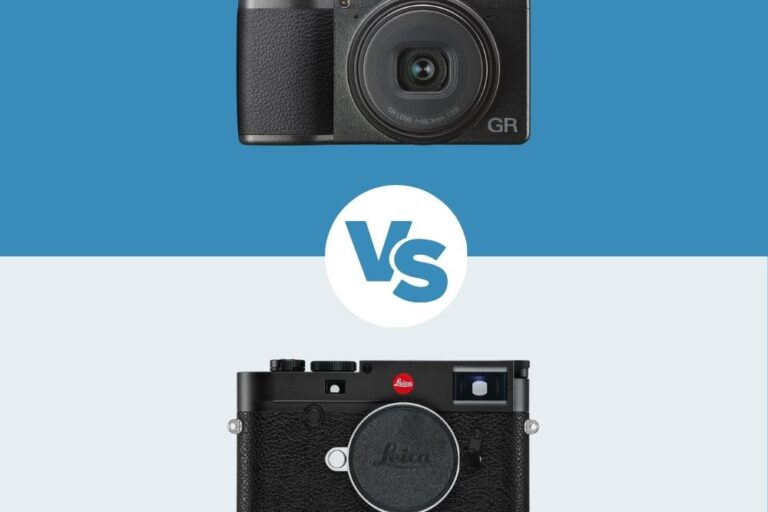 Ricoh GR III vs Leica M10 Ricoh GR III vs Leica M10 comparatif