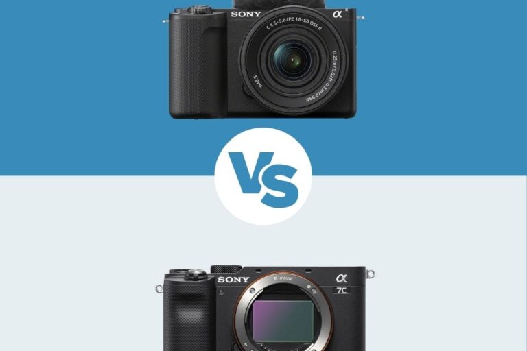 Sony ZV-E10 II vs Sony A7c Sony ZV-E10 II vs Sony A7c comparatif