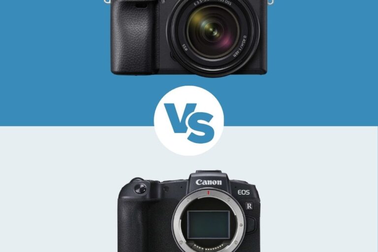 Sony a6400 vs Canon RP Sony a6400 vs Canon RP comparatif