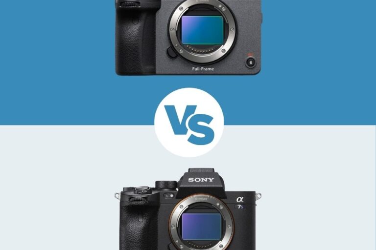 Sony FX3 vs Sony A7S III Sony FX3 vs Sony A7S III comparatif