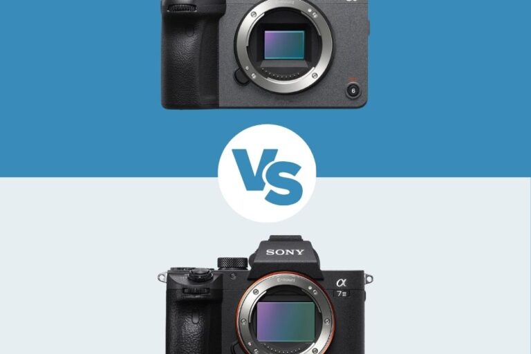 Sony FX30 vs Sony A7 III Sony FX30 vs Sony A7 III comparatif