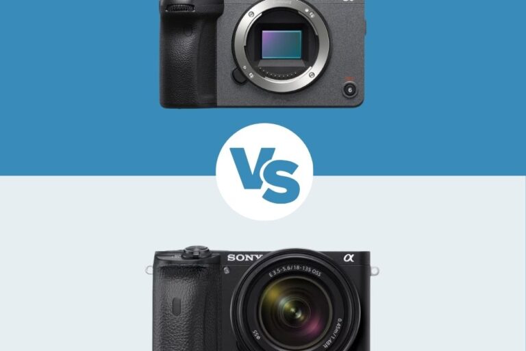 Sony FX30 vs Sony a6600 Sony FX30 vs Sony a6600 comparatif