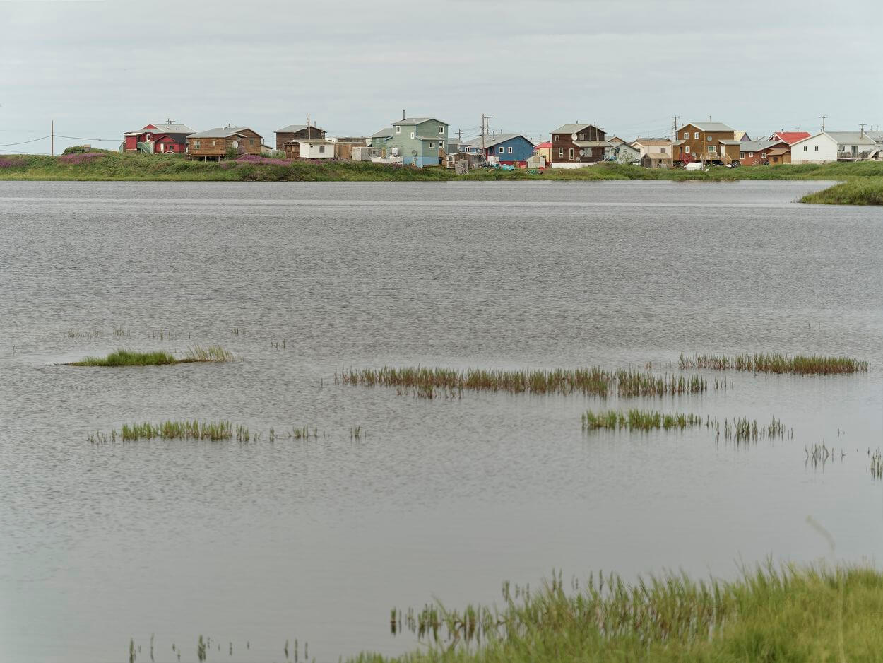 Tuktoyaktuk - fin de la Dempster Petite ville traditionnelle de Tuktoyaktuk