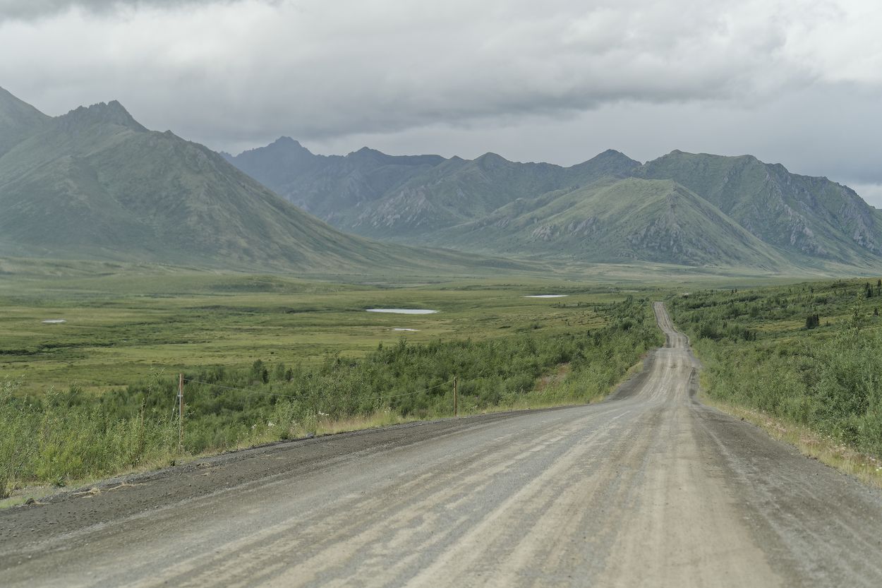 immensité Dempster Highway Dempster Highway paysages