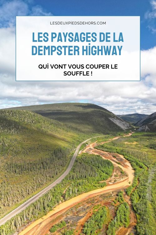 les paysages de la dempster highway séjour sur la Dempster Highway