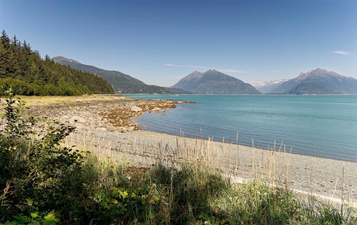 strand battery point trail strand während der wanderung