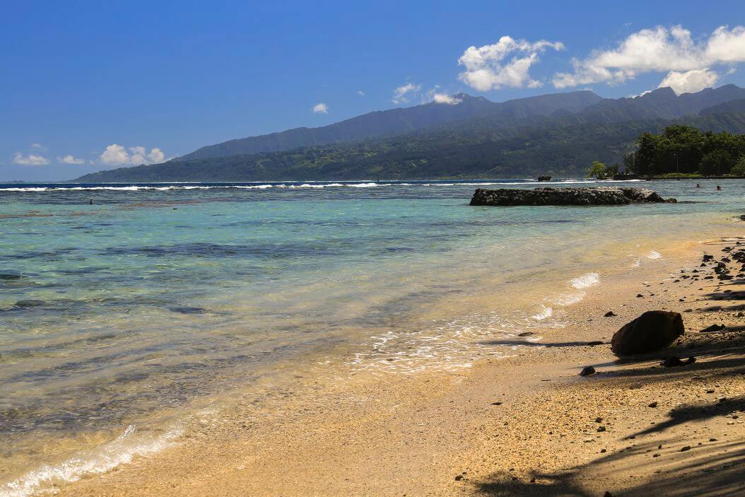 Maui strand Maui strand in Tahiti