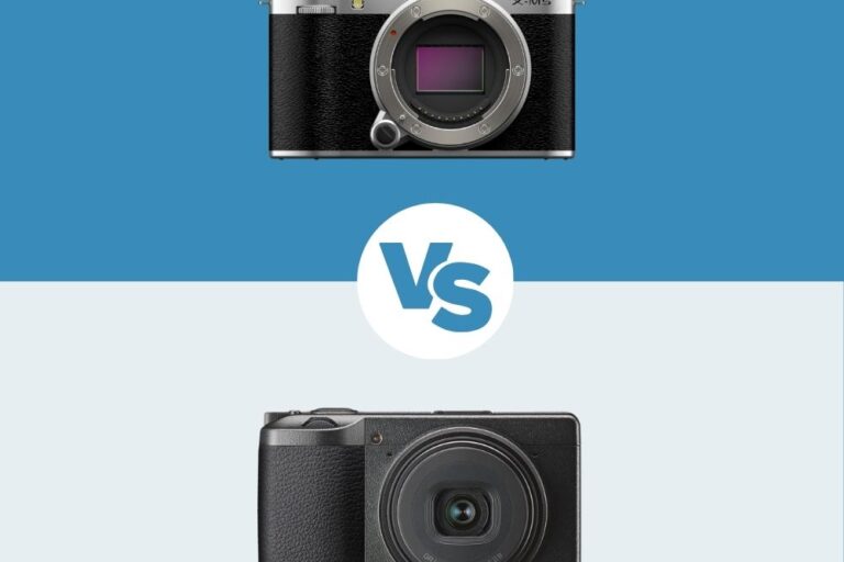 Fujifilm X-M5 vs Ricoh GR III Fujifilm X-M5 vs Ricoh GR III comparaison