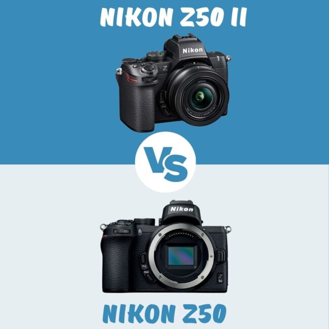 Nikon Z50 II vs Nikon Z50 comparison