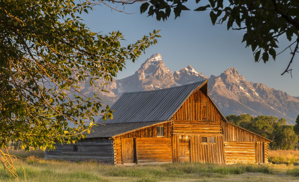Paysage de Grand Teton aux États-Unis