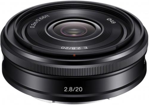 pancake lenses for Sony E mount