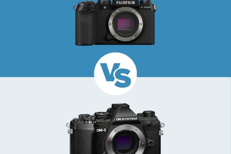 Fujifilm X-S20 vs OM SYSTEM OM-5 fujifilm x-s20 vs om system om-5 comparaison