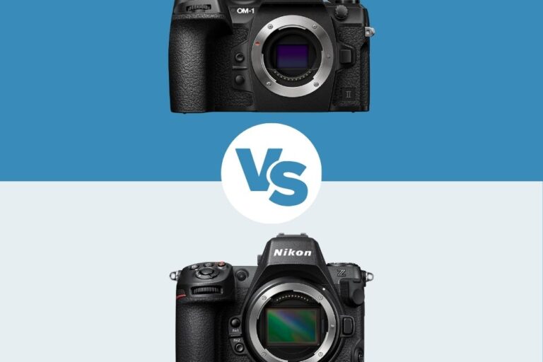 OM SYSTEM OM-1 Mark II vs NIKON Z8 om system om-1 mark II vs nikon z8 comparaison