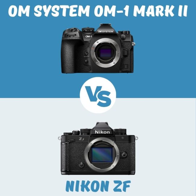 om system om-1 mark II vs nikon Zf comparison