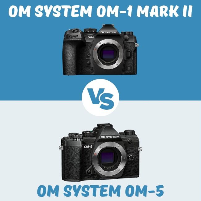 om system om-1 mark II vs om system om-5 comparison