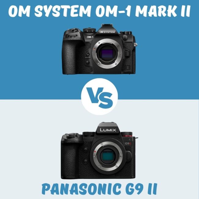 om system om-1 mark II vs panasonic G9 II comparison