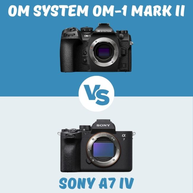 om system om-1 mark II vs sony A7 IV comparison