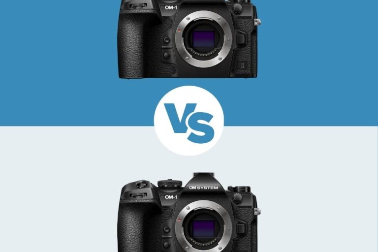 OM SYSTEM OM-1 vs OM SYSTEM OM-1 Mark II OM SYSTEM OM-1 vs OM SYSTEM OM-1 Mark II comparaison