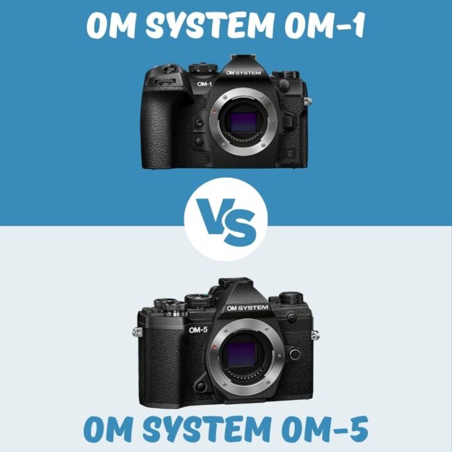 om system om-1 vs om system om-5 comparison
