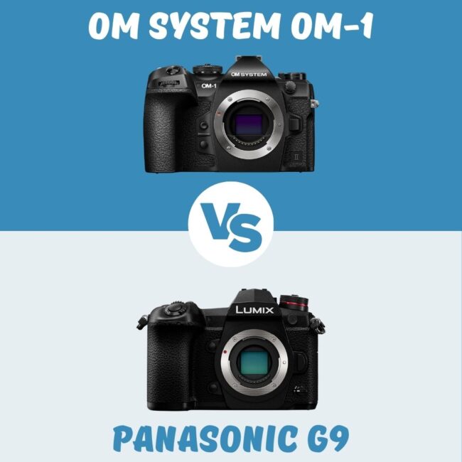 om system om-1 vs panasonic G9 comparison