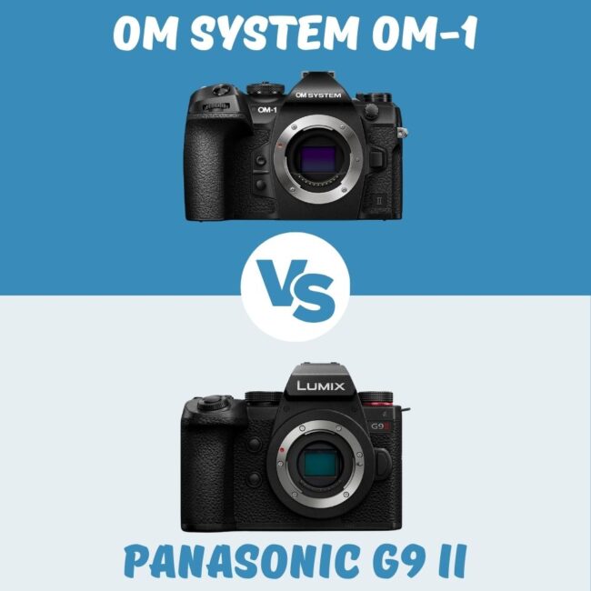 om system om-1 vs panasonic G9 II comparison