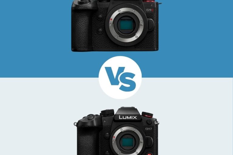Panasonic G9 II vs Panasonic GH7 Panasonic G9 II vs Panasonic GH7 comparaison