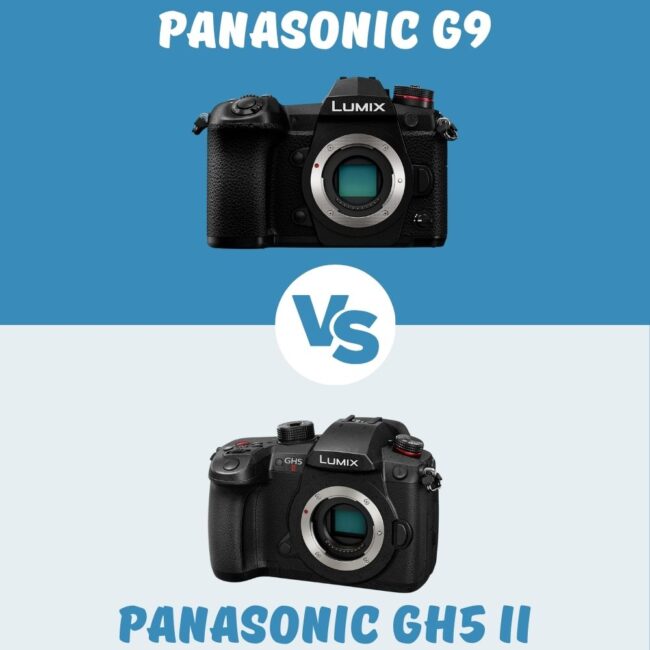 Panasonic G9 vs Panasonic GH5 II comparison