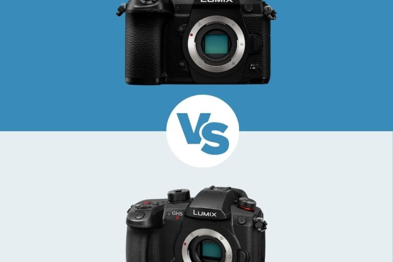 Panasonic G9 vs Panasonic GH5 II Panasonic G9 vs Panasonic GH5 II comparaison
