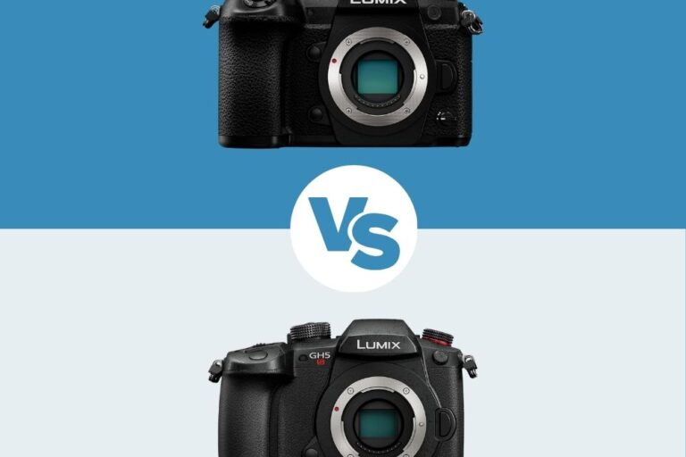 Panasonic G9 vs Panasonic GH5S Panasonic G9 vs Panasonic GH5S comparaison