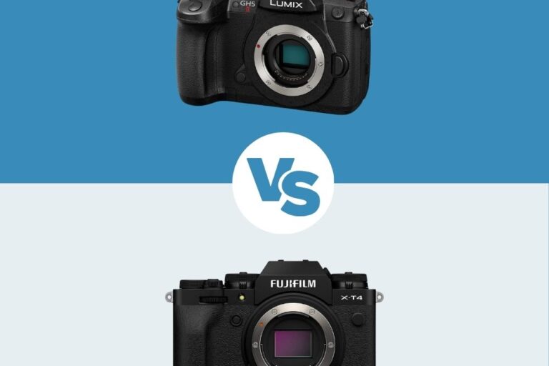 Panasonic GH5 II vs Fujifilm X-T4 Panasonic GH5 II vs Fujifilm X-T4 comparaison