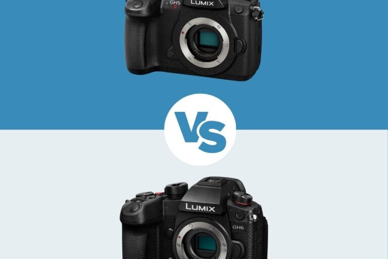 Panasonic GH5 II vs Panasonic GH6 Panasonic GH5 II vs Panasonic GH6 comparaison