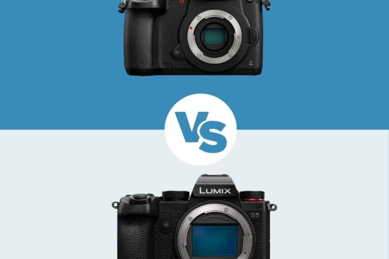 Panasonic GH5S vs Panasonic S5 Panasonic GH5S vs Panasonic S5 comparaison