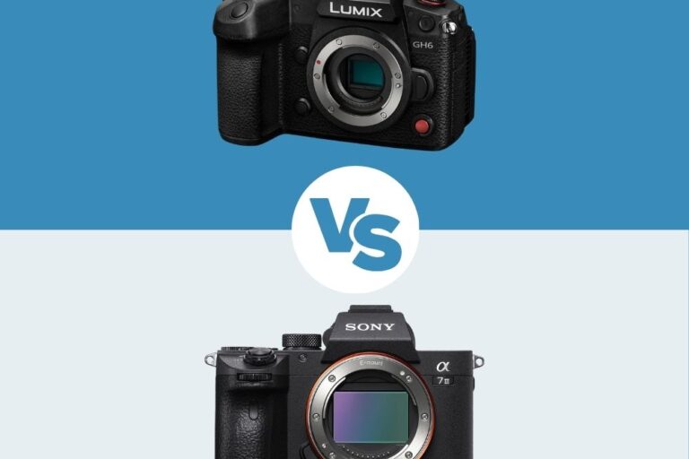 Panasonic GH6 vs Sony A7 III Panasonic GH6 vs Sony A7 III comparaison