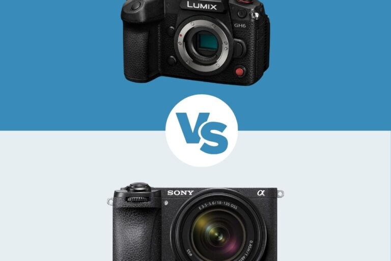 Panasonic GH6 vs Sony a6700 Panasonic GH6 vs Sony a6700 comparaison
