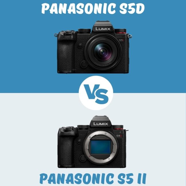Panasonic S5D vs Panasonic S5 II comparison