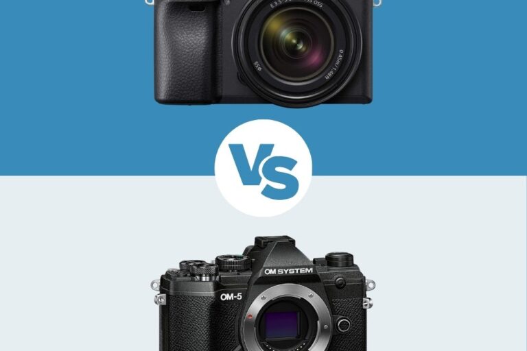 Sony a6400 vs OM SYSTEM OM-5 sony a6400 vs om system om-5 comparaison