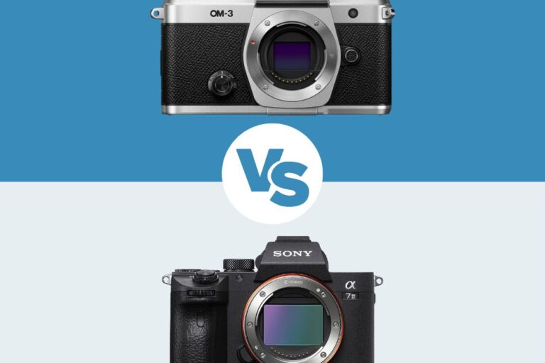 OM SYSTEM OM-3 vs Sony A7 III OM SYSTEM OM-3 vs Sony A7 III comparaison